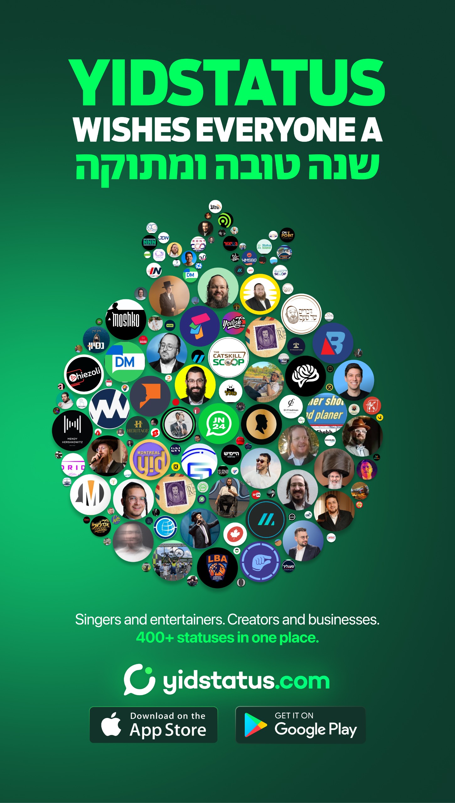 Status update image from YidStatus Advertising