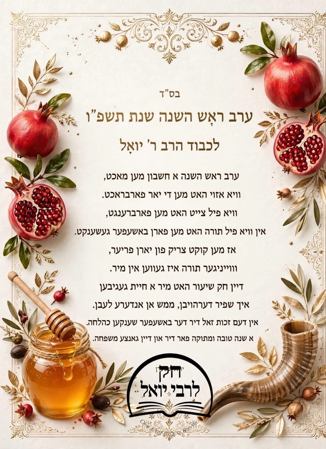 Status update image from Chok LRebYoel - Yoely Lebovits