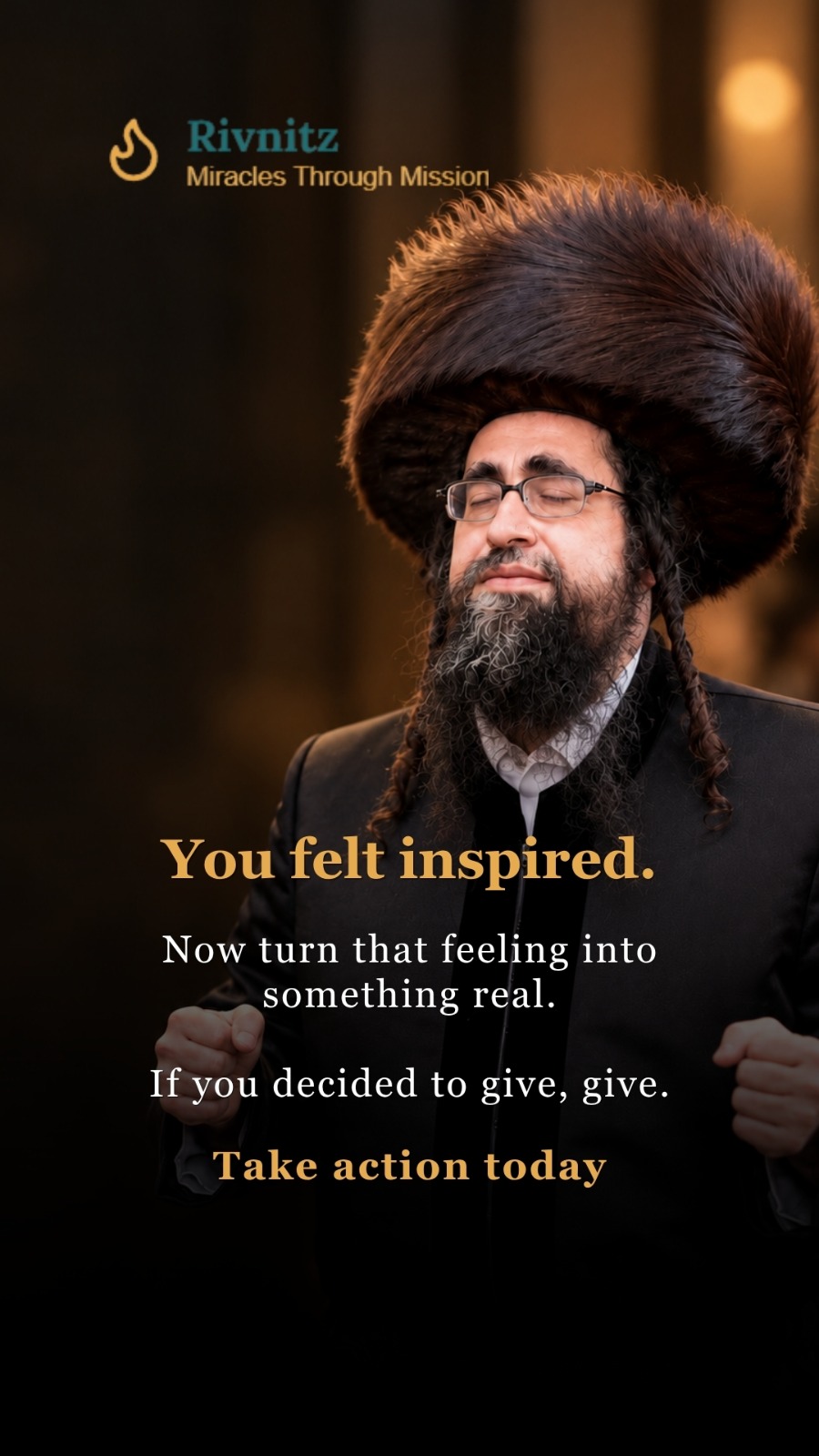 Status update image from Rivnitz Miracles Through Mission