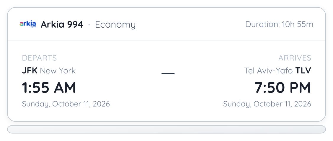 Status update image from On cloud travel