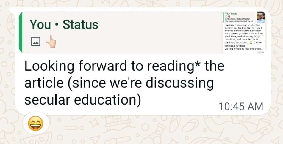 Status update image from Yoilish