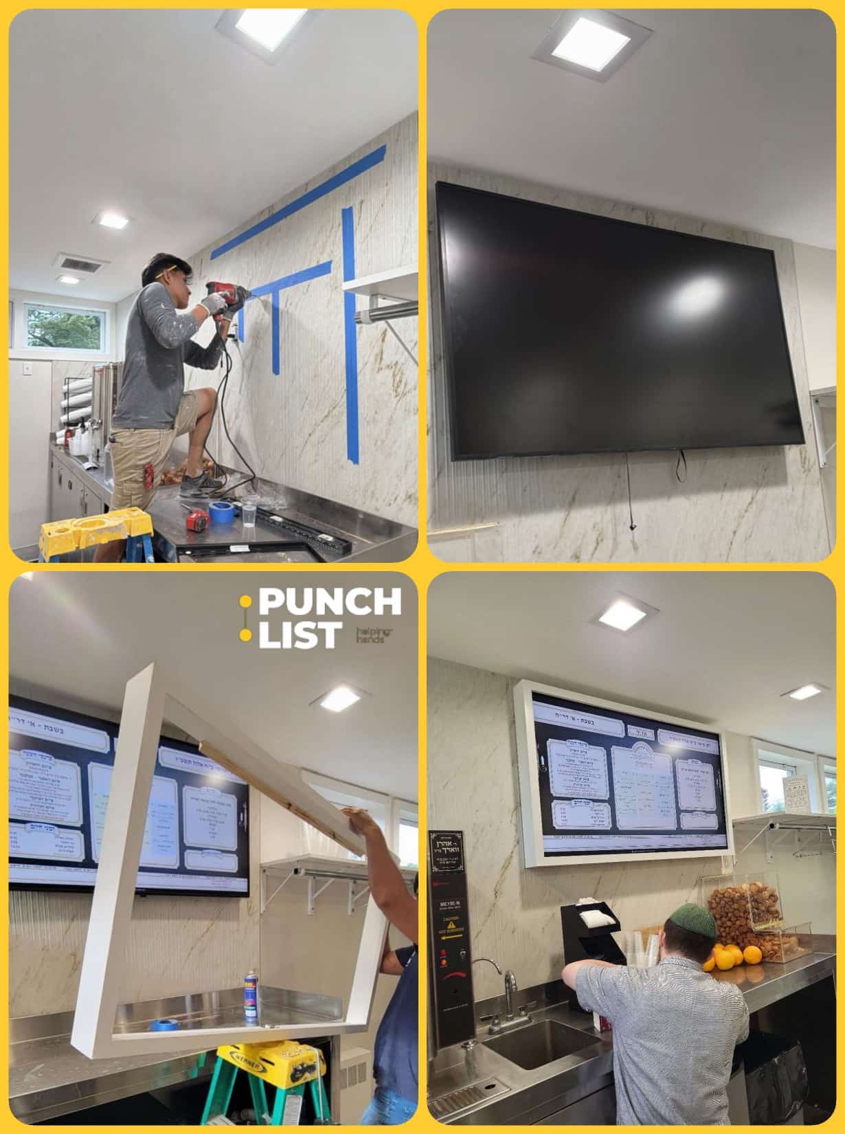 Status update image from Punch list