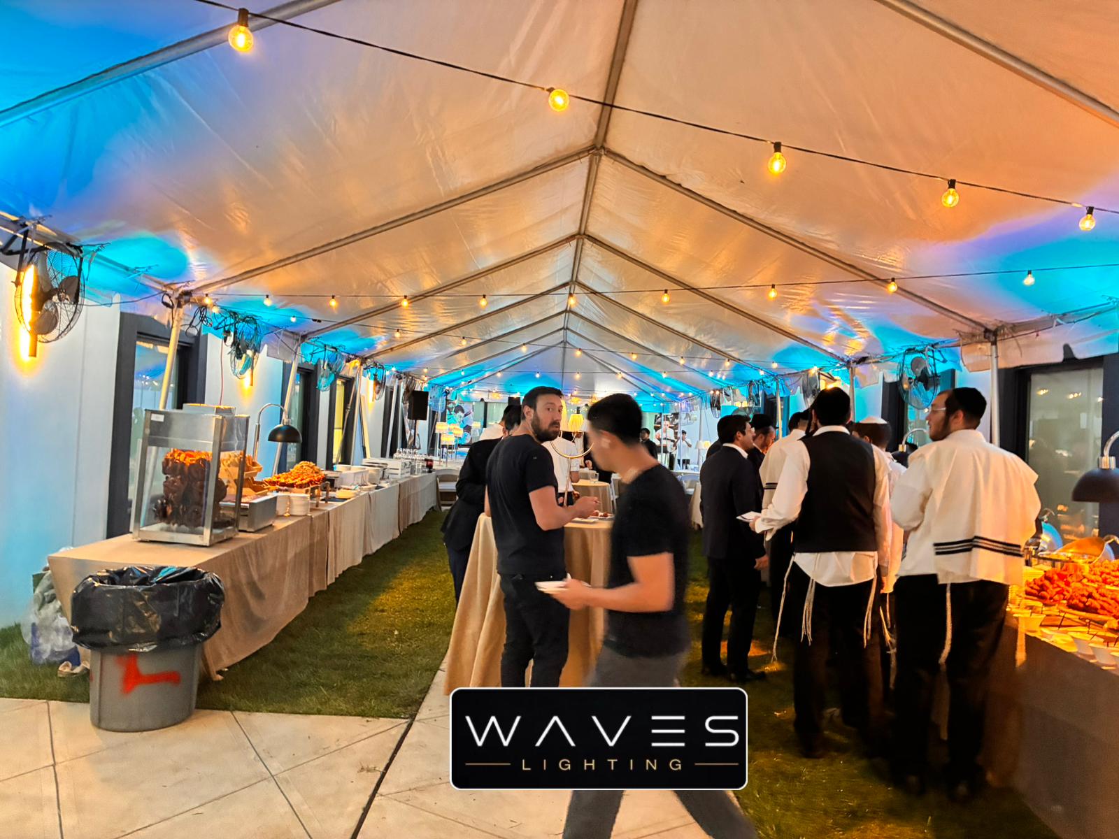 Status update image from Waves lighting
