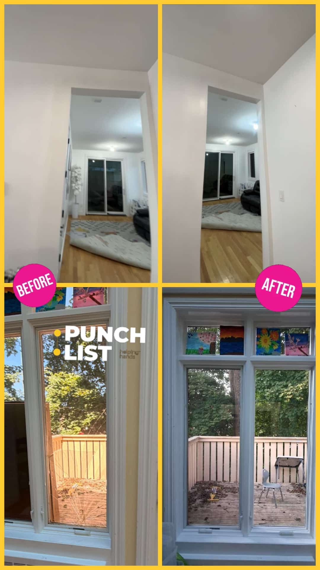 Status update image from Punch list