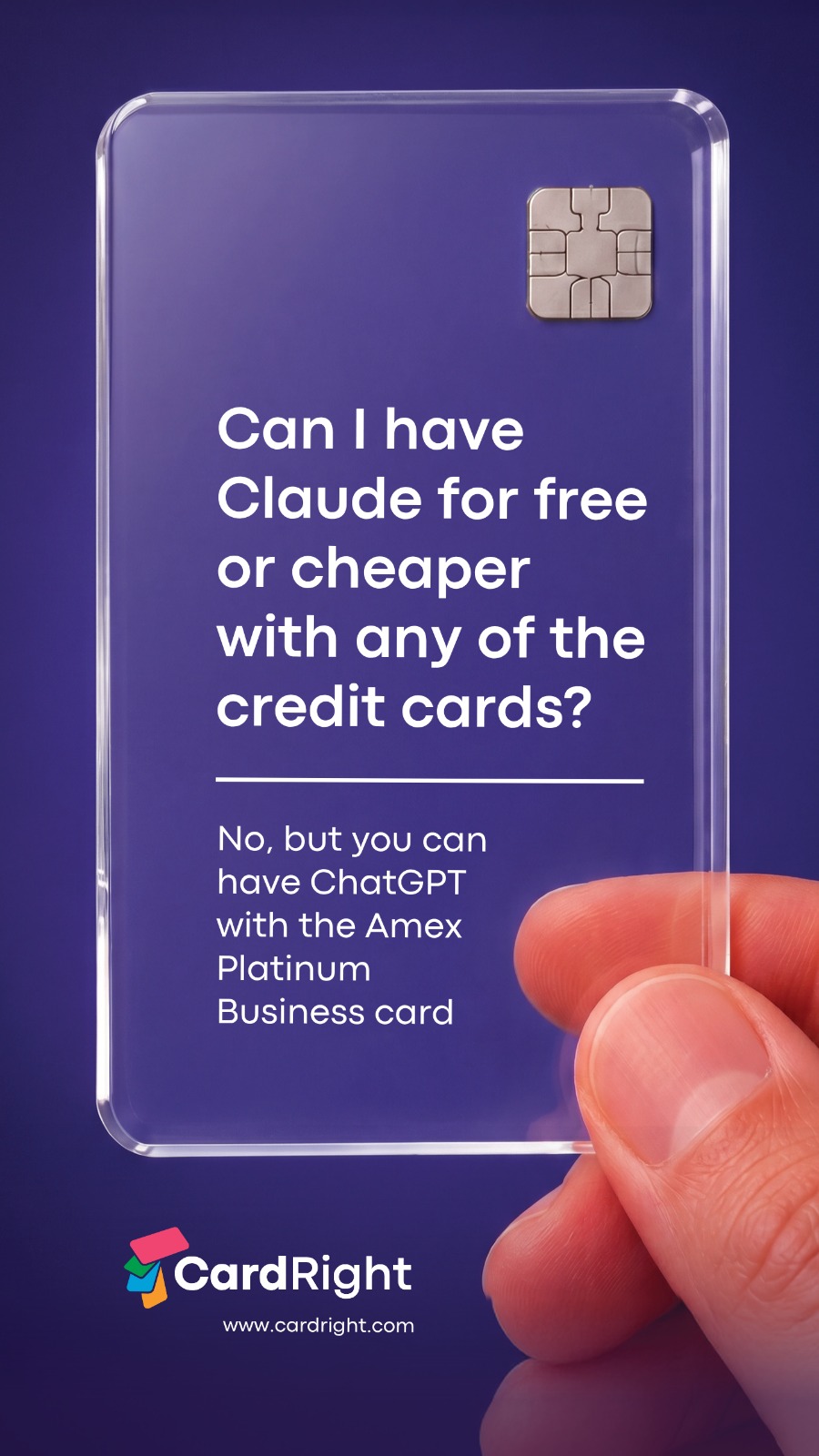 Status update image from CardRight