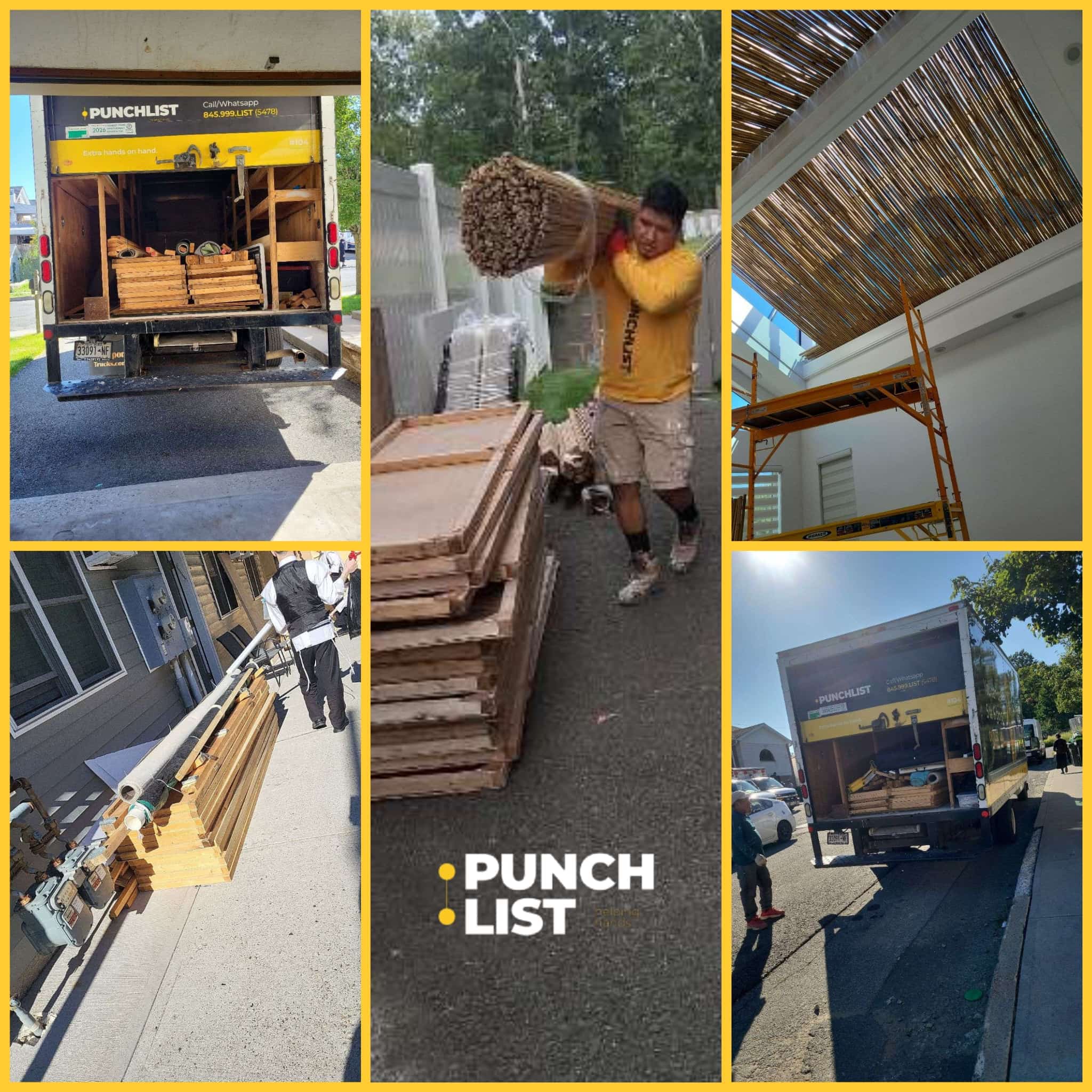 Status update image from Punch list