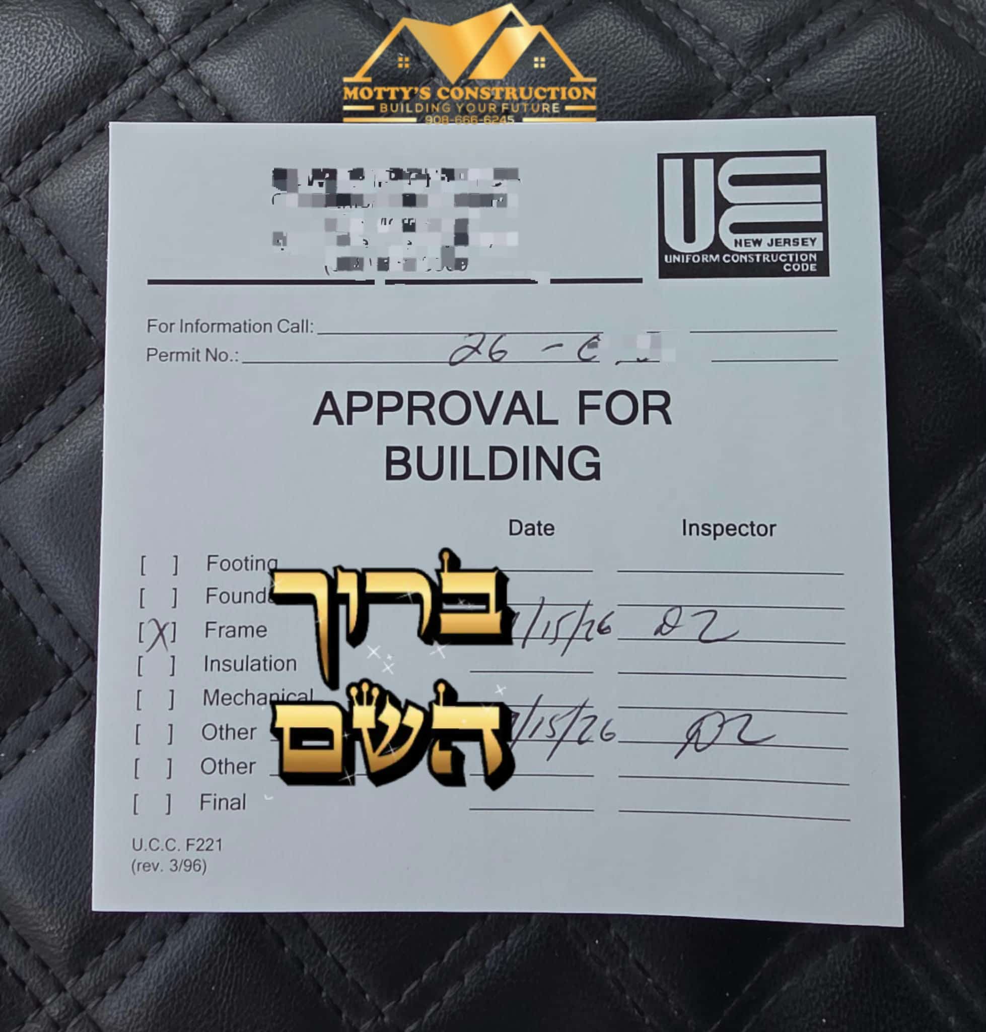 Status update image from Motty Adler