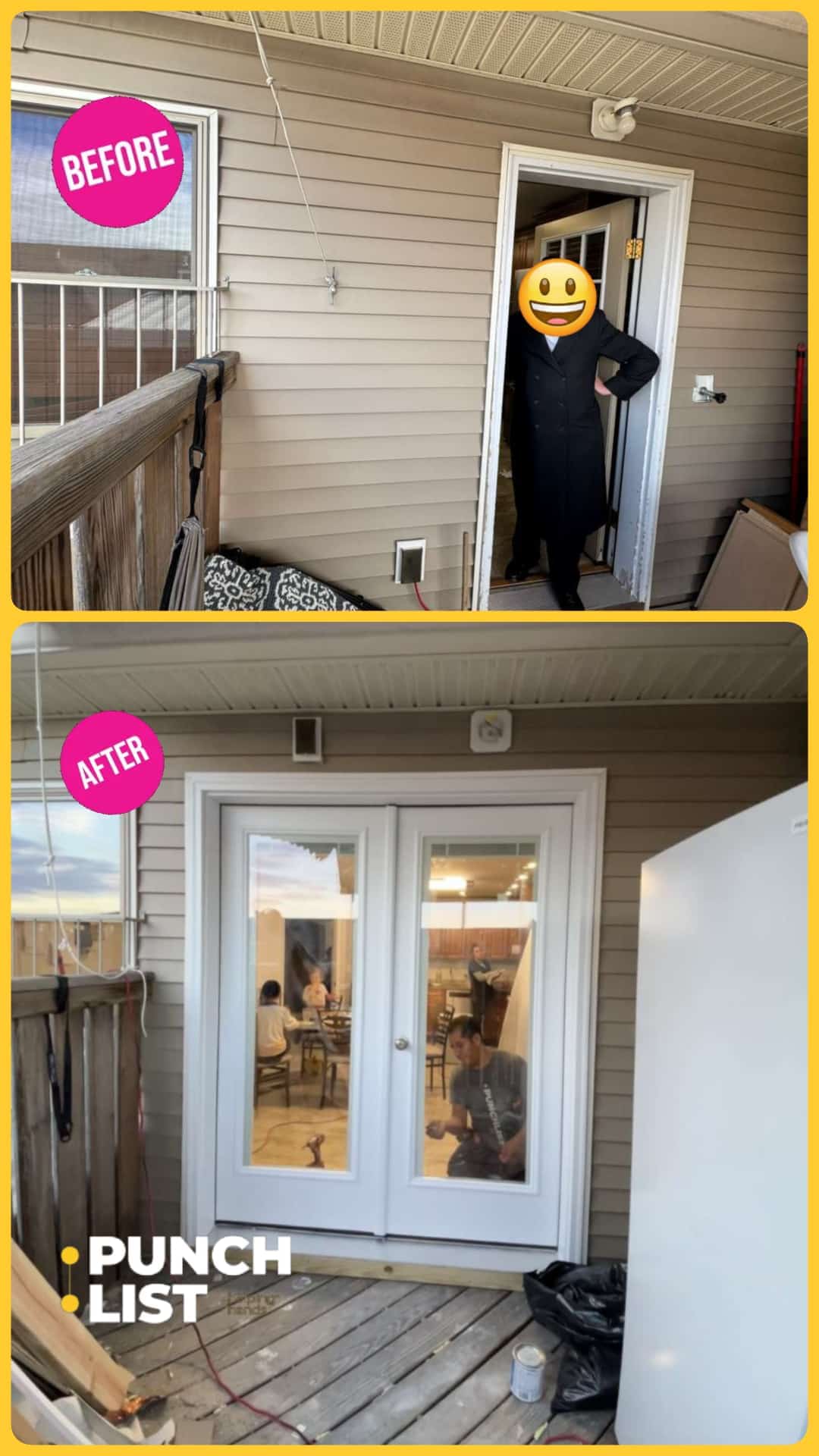 Status update image from Punch list