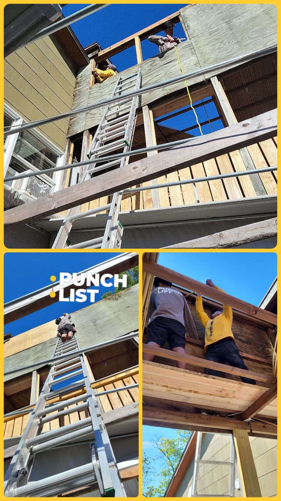 Status update image from Punch list