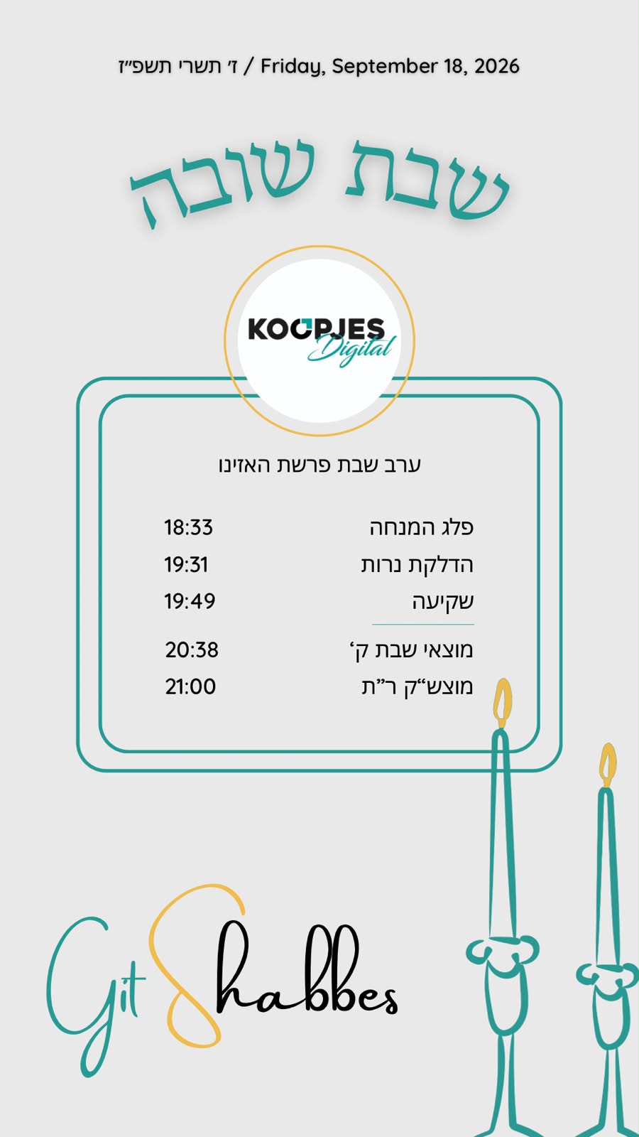 Status update image from Koopjes Digital Antwerp