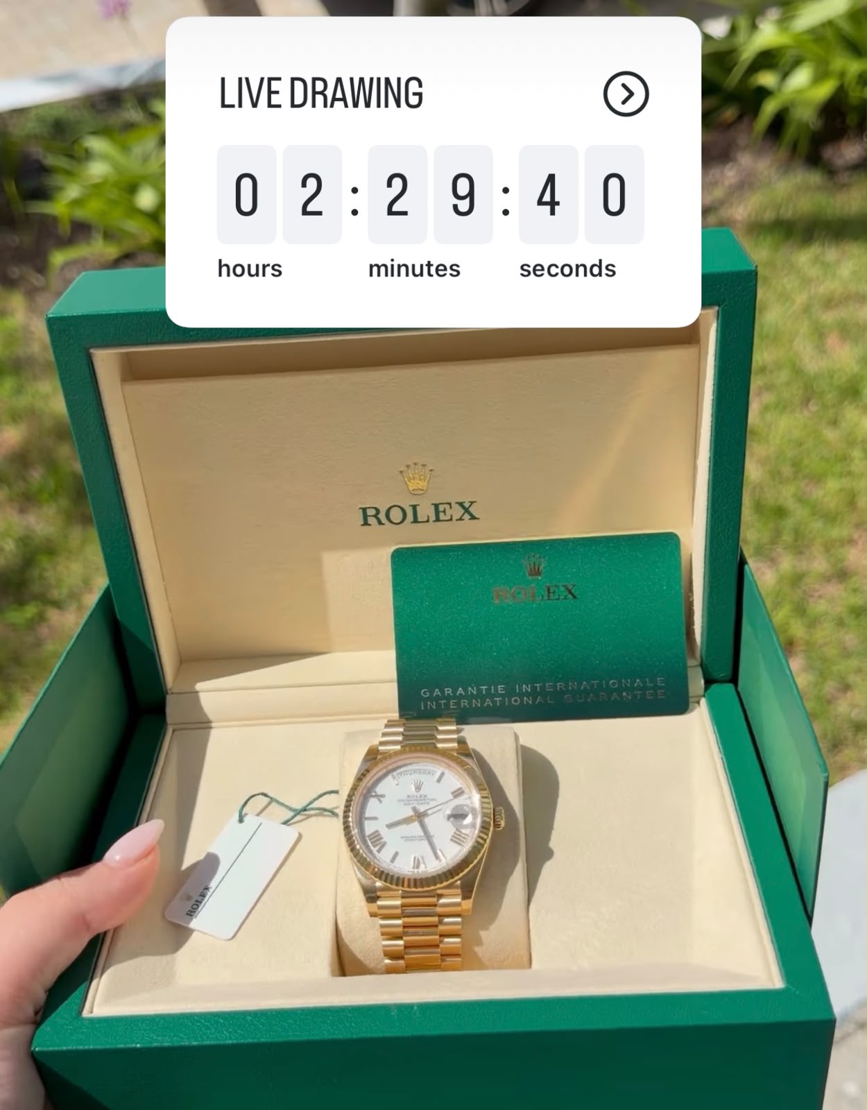 Status update image from Ziv The Watch Guy
