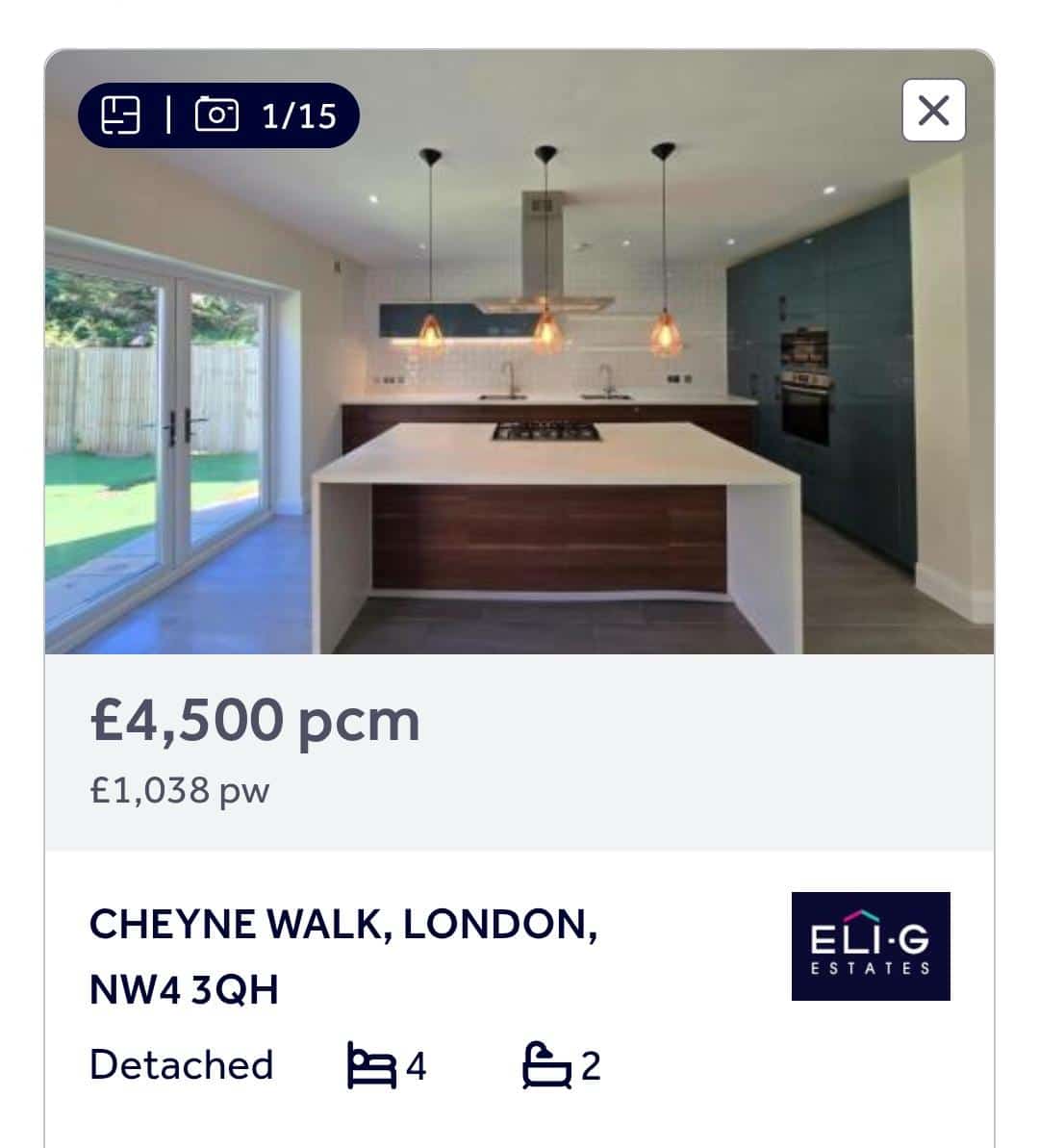 Status update image from Eli-G Estates (London)