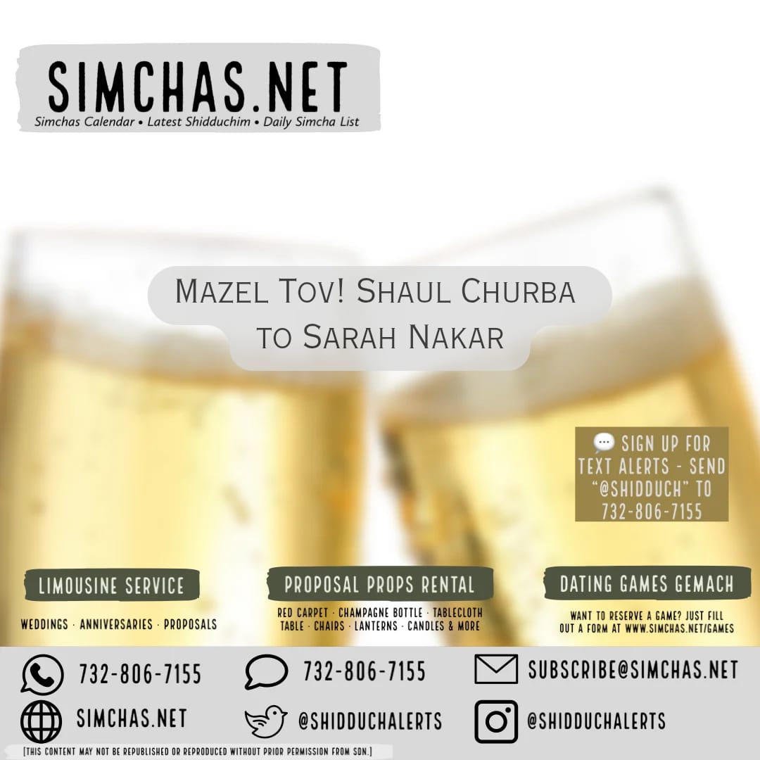 Status update image from Shidduch Alerts