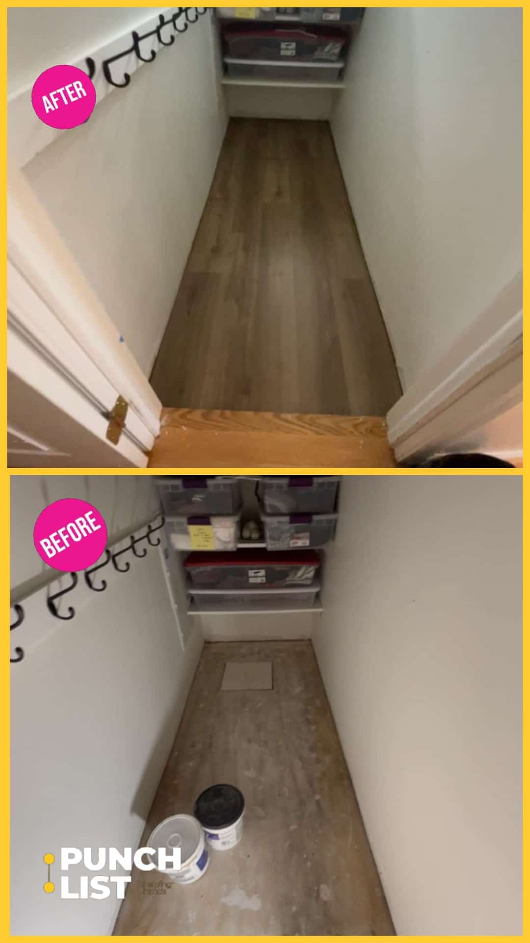 Status update image from Punch list