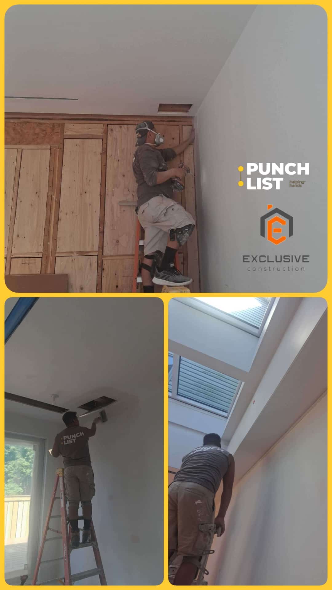 Status update image from Punch list
