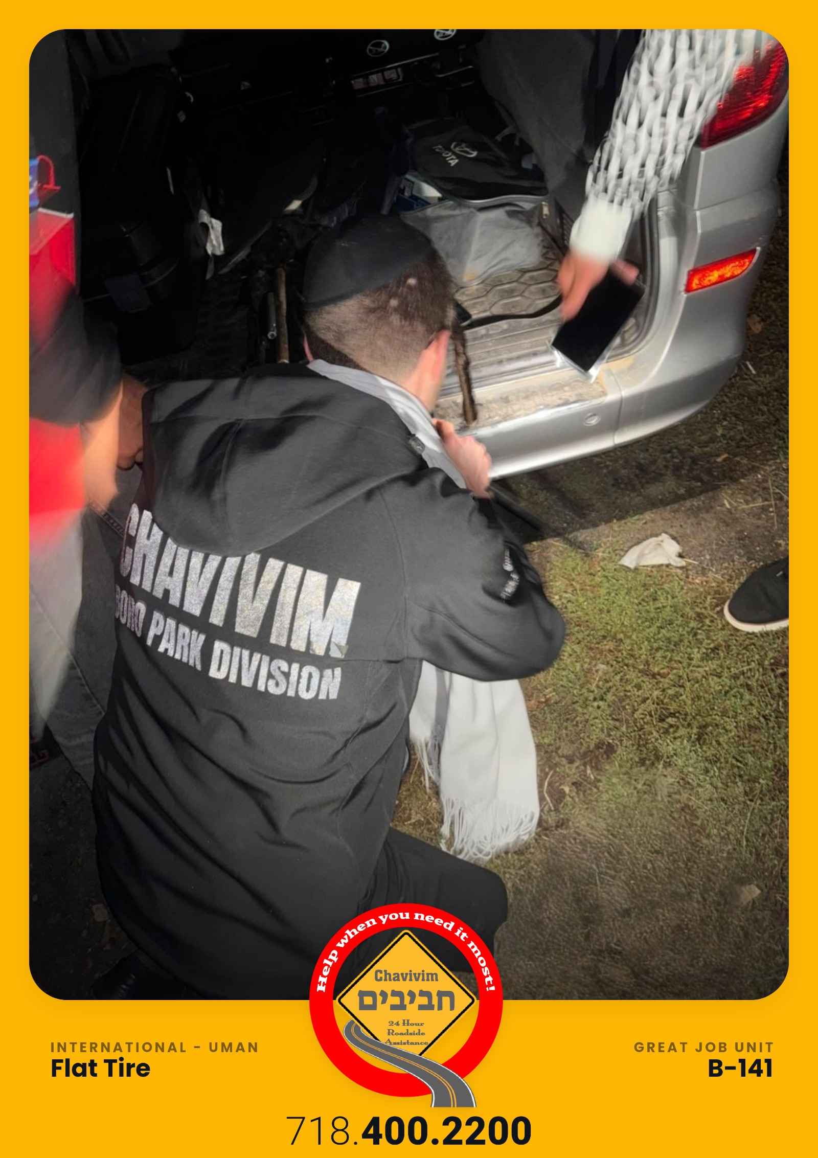 Status update image from NYC CHAVIVIM