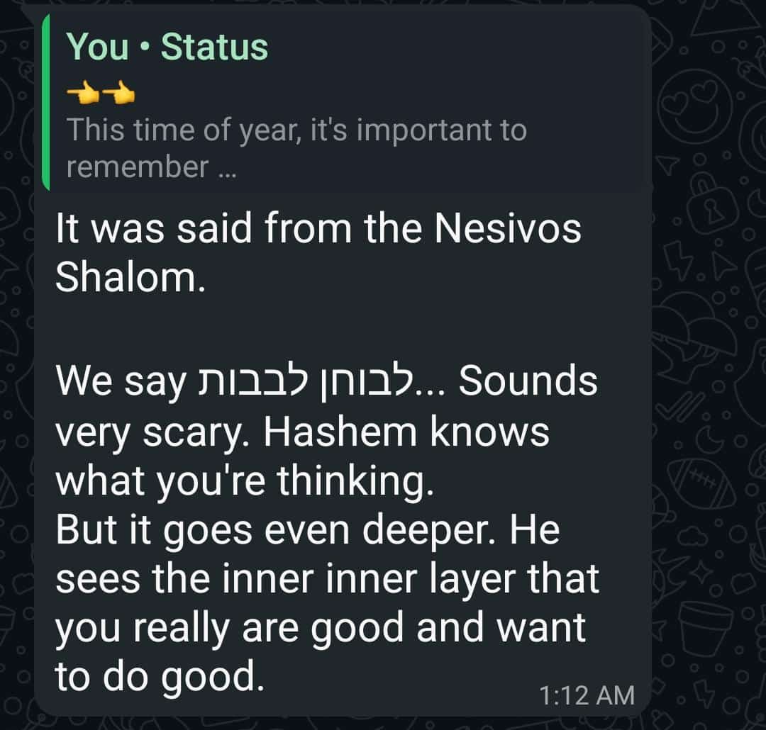 Status update image from Aryeh S