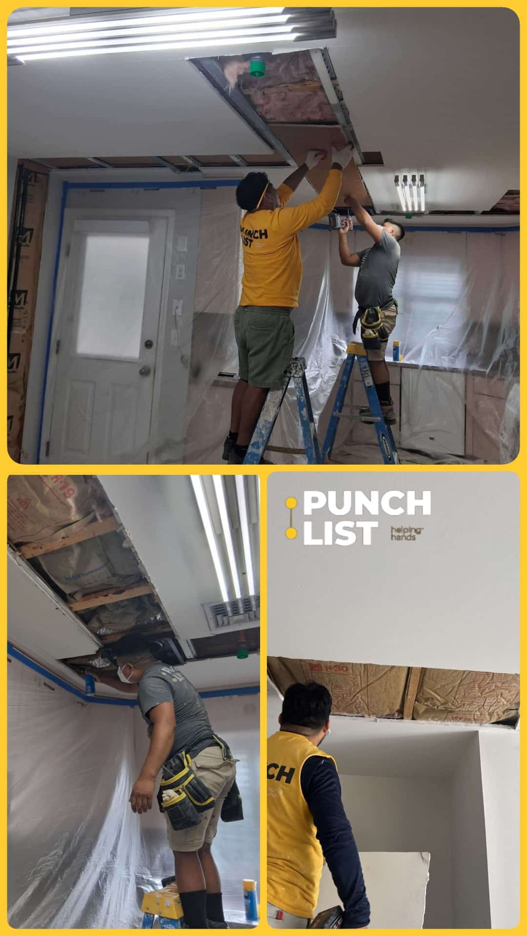 Status update image from Punch list