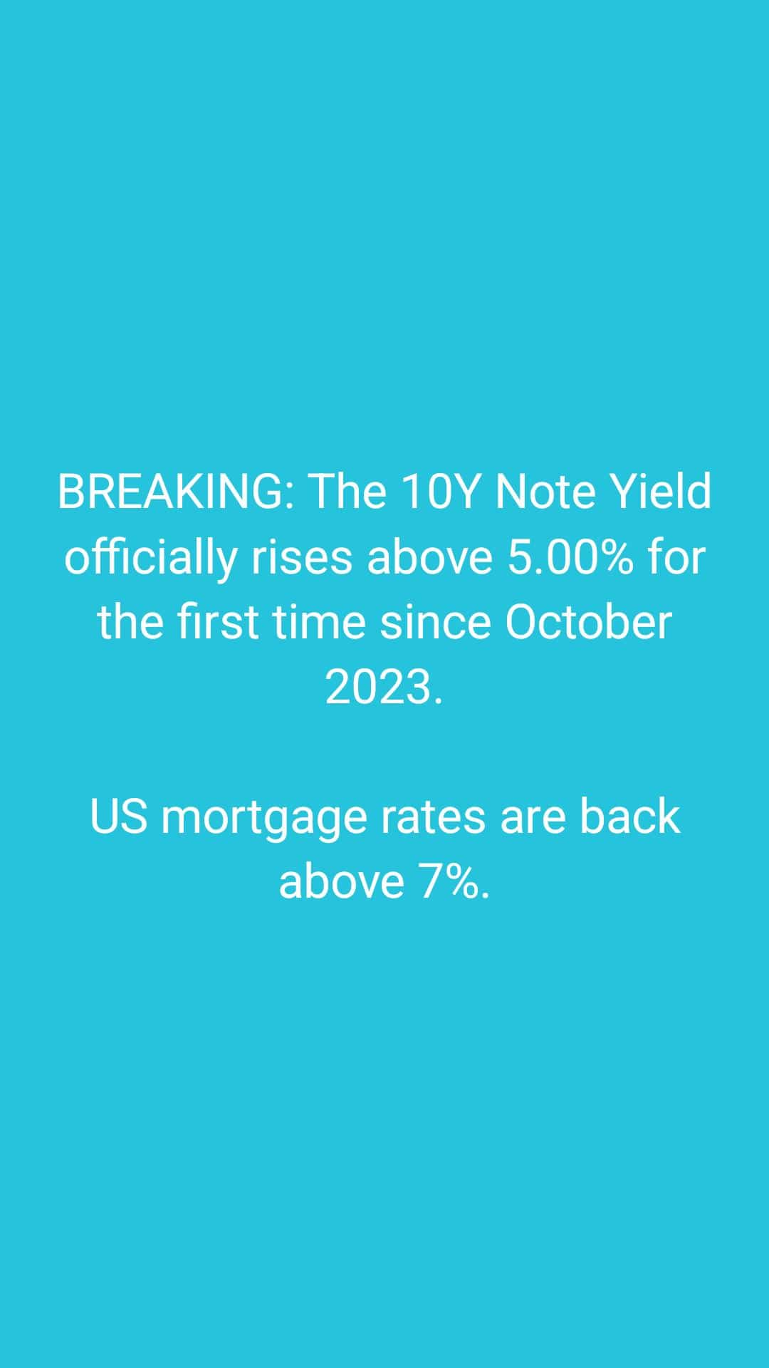 Status update image from Chaim Weiser - Mortgage Guy