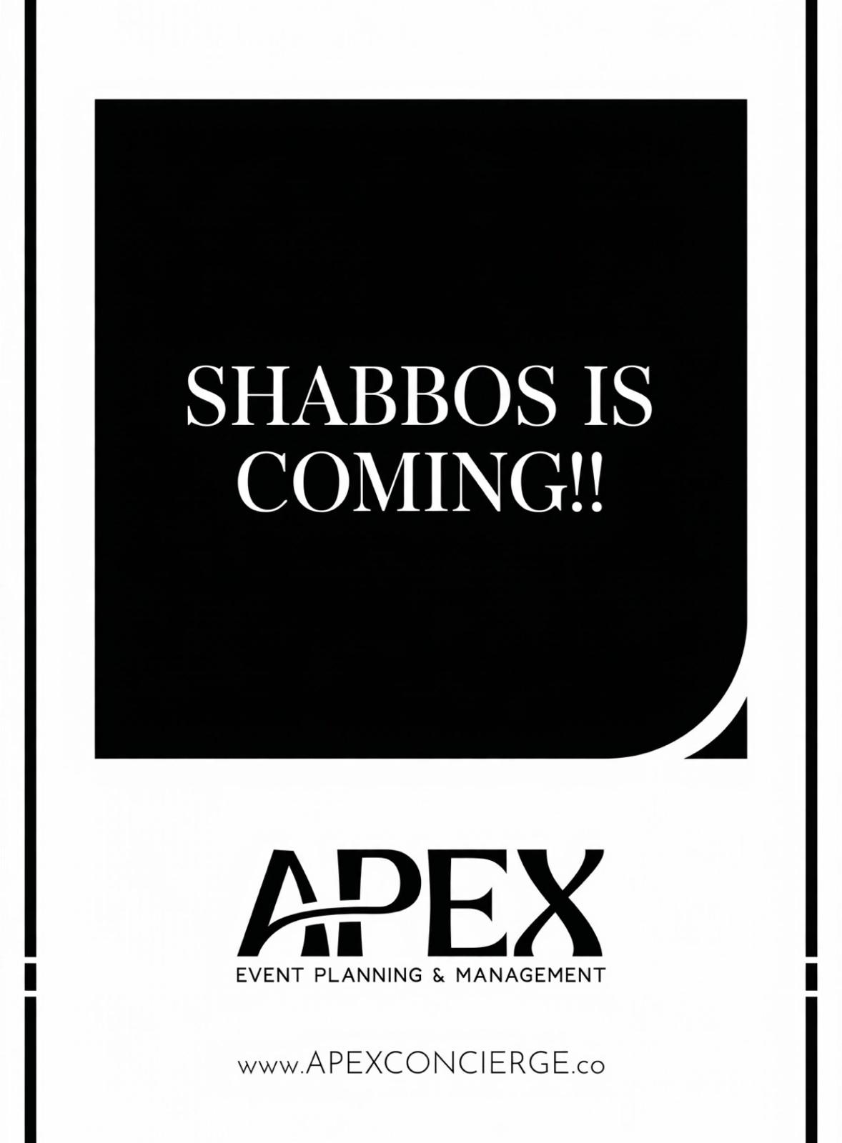 Status update image from Apex Event Planning & Management