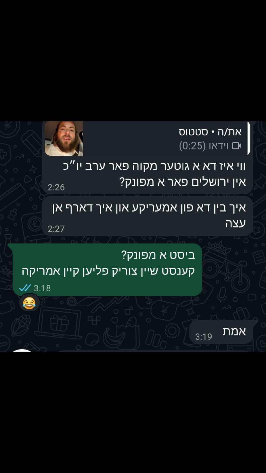 Status update image from Moshko Status