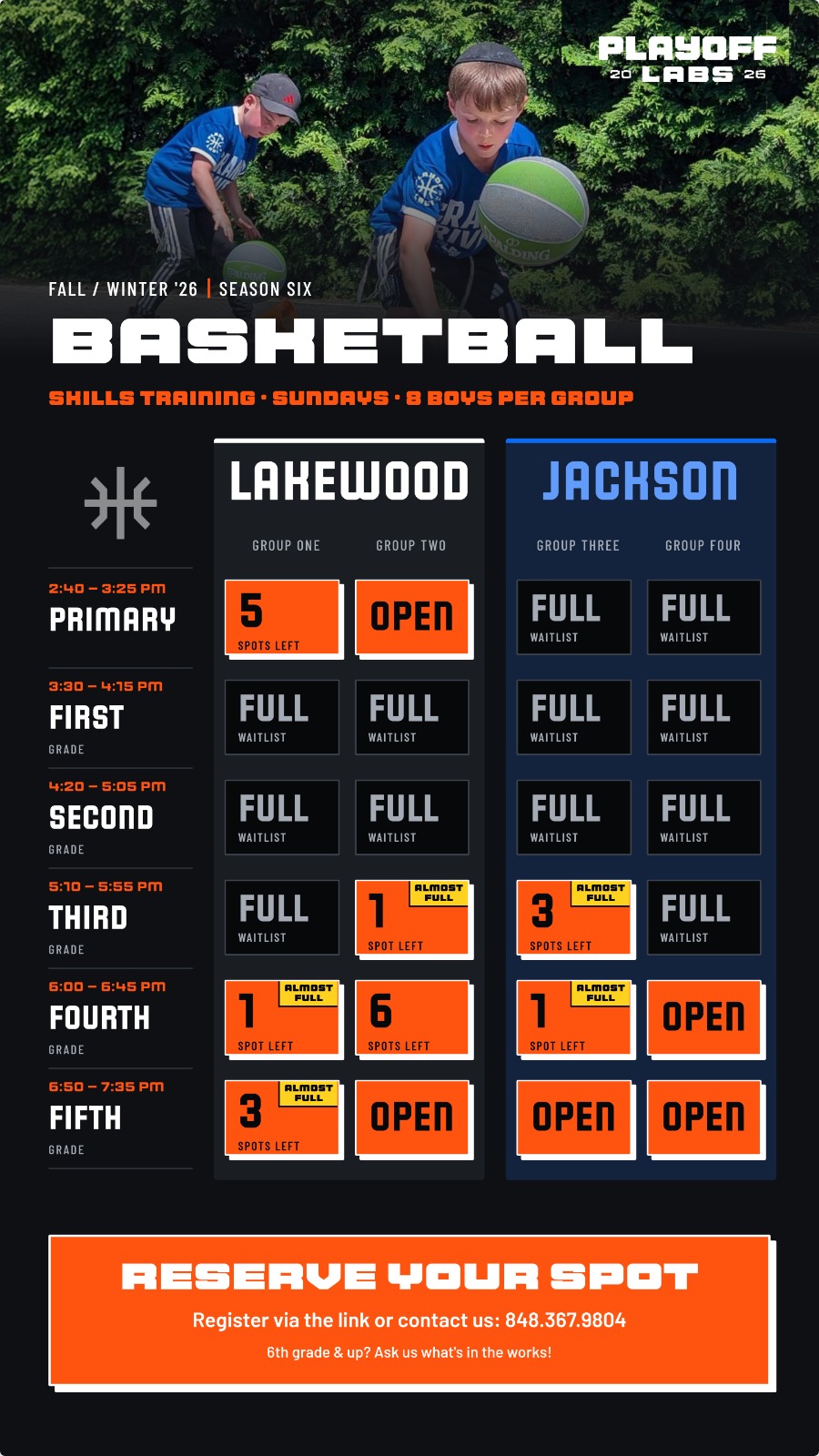 Status update image from Playoff Labs