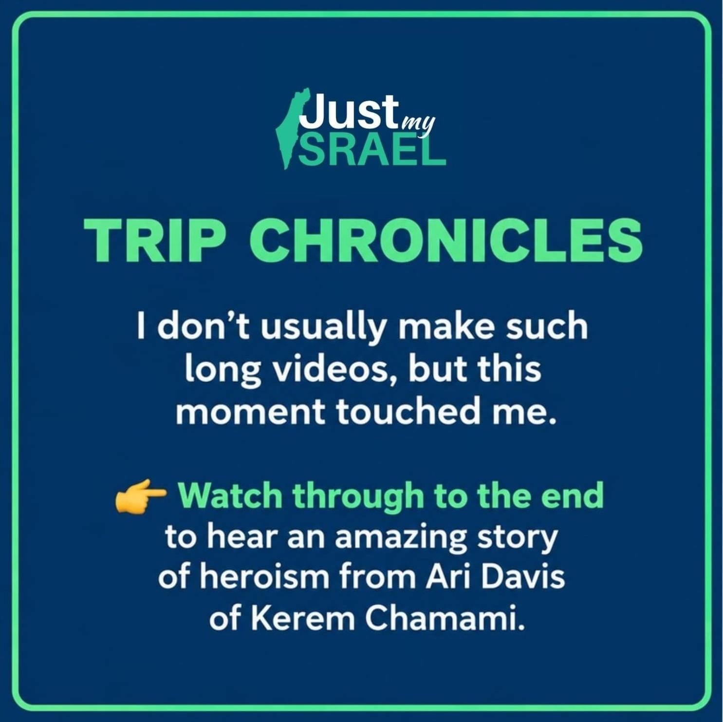 Status update image from JustMyIsrael