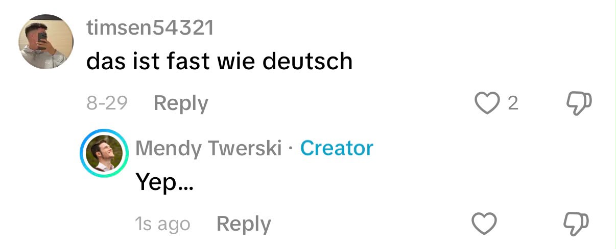 Status update image from Mendy Twerski