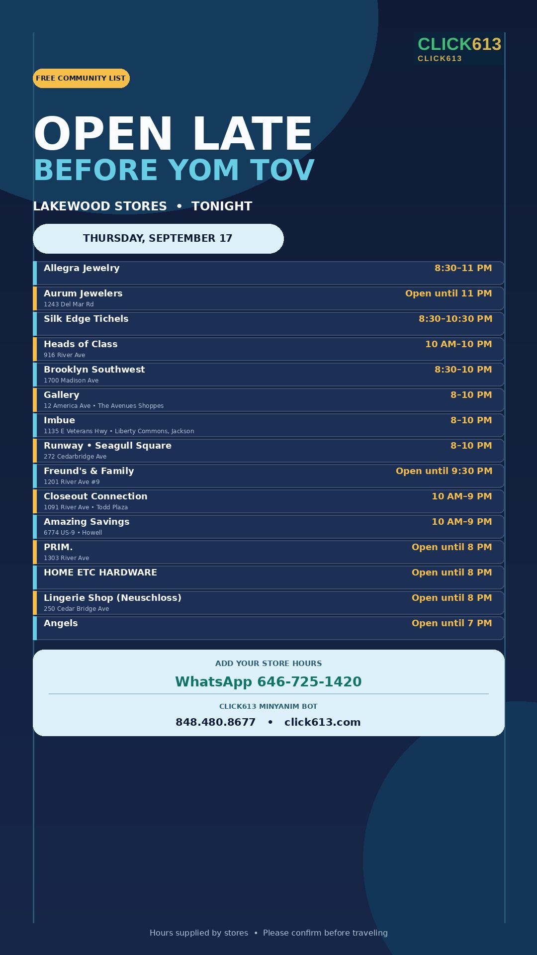 Status update image from The Click