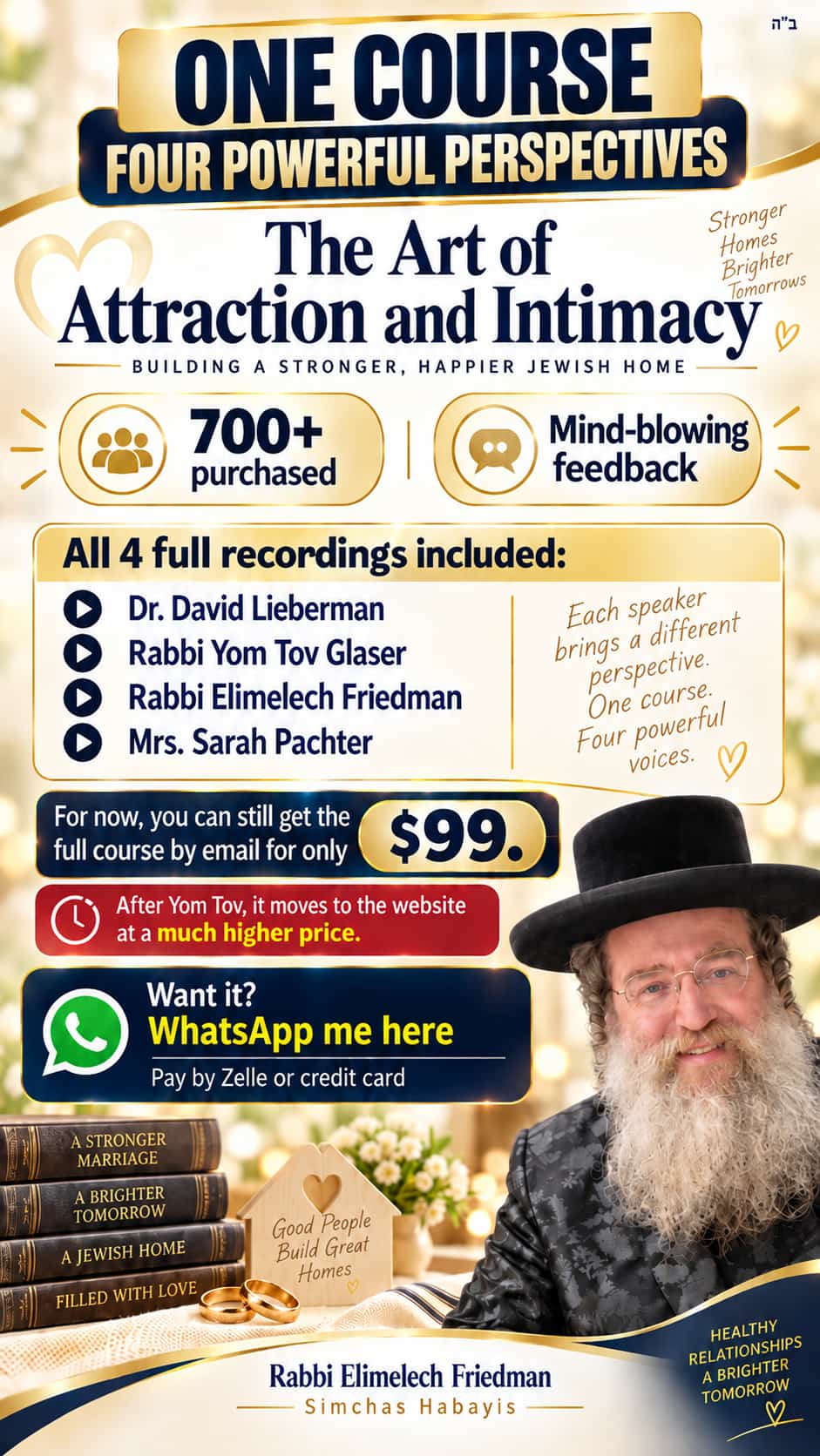 Status update image from Simchas Habayis