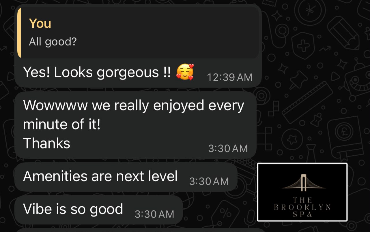 Status update image from Brooklyn Spa