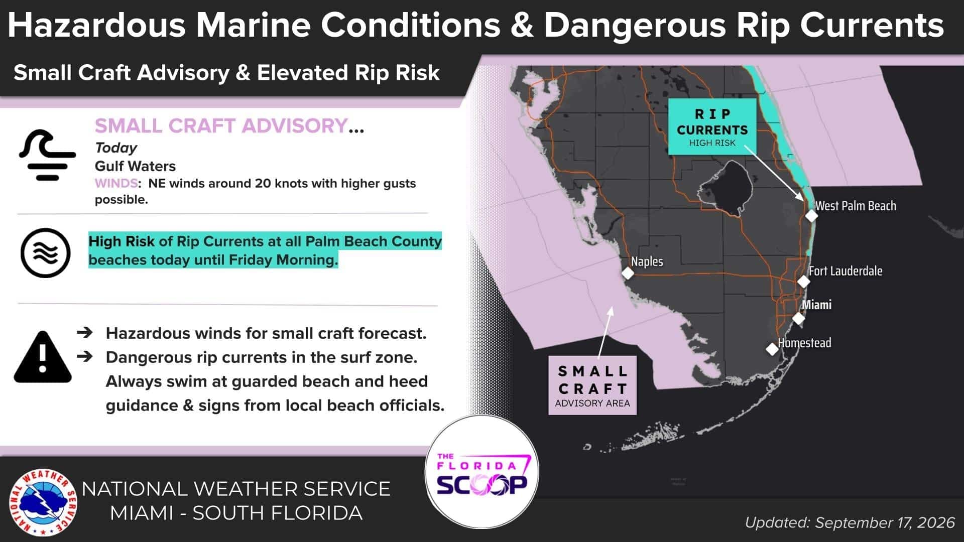 Status update image from Florida Scoop