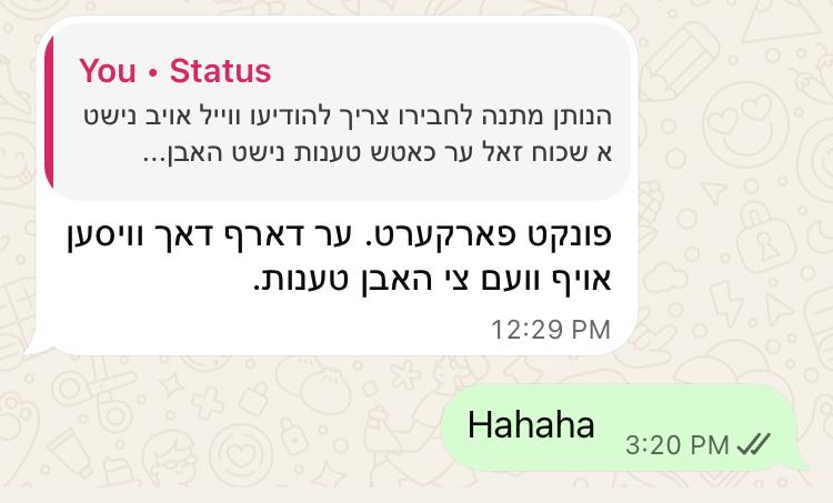 Status update image from Yossi Gestetner