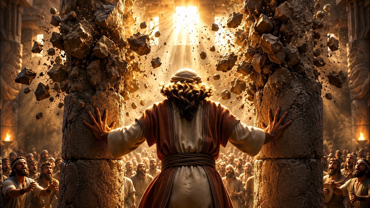 A Journey Through the Prophets: Parshat Nasso (Shoftim 13) - The Weekly Haftara Illustrated by AI