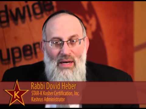 07-31-2013  Rabbi Dovid Heber, STAR-K Kashrus Administrator - Chemical & Nutraceuticals Specialist