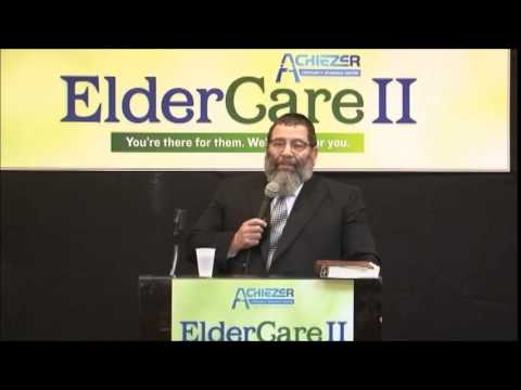 Achiezer: Eldercare II- Rabbi Yaakov Bender