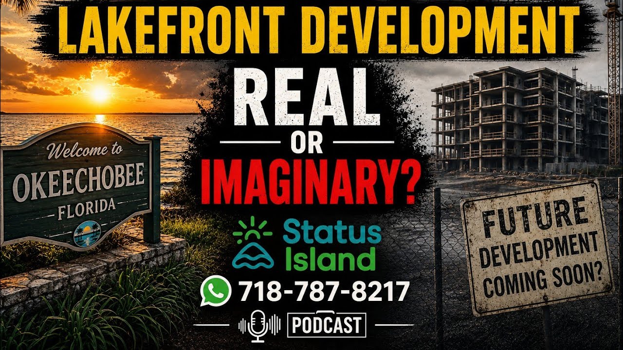 Lakefront: Real or Imaginary? Interview with Yossy Shechter, he is planning to move. - Status Island