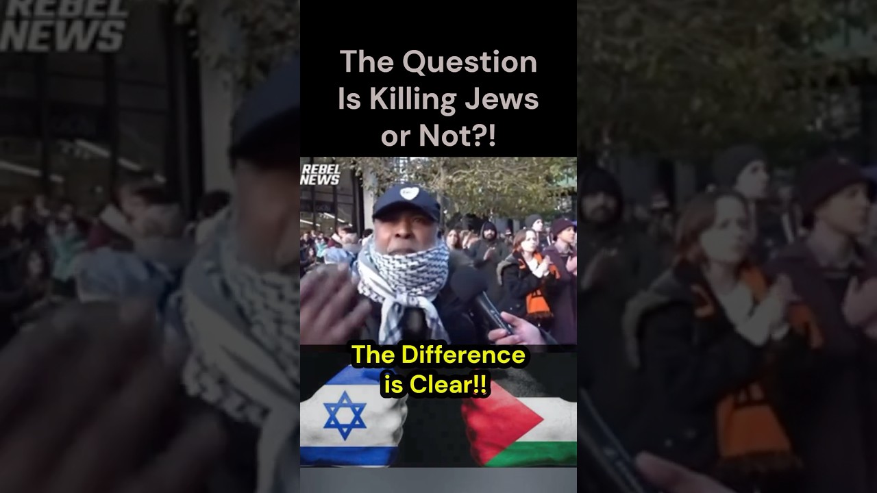 Anti-Israel protest Vs JEWS - BROOKLYN NY