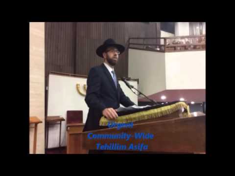 Achiezer: Urgent Community- Wide Tehillim Asifa At  White Shul