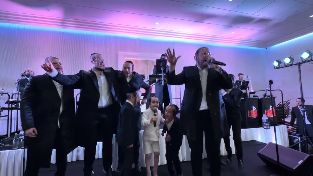Leibish posen & Kalmy schwartz @ Yitzchok Freilich Wedding