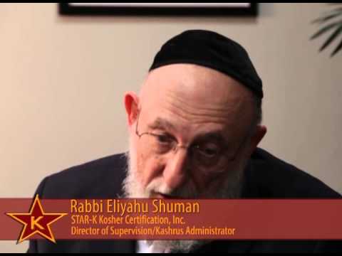 07-31-2013  Rabbi Eliyahu Shuman, STAR-K Director of Supervision/Flavor Specialist