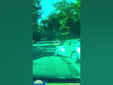 Car failed to stop at the stop sign and collided with another car.