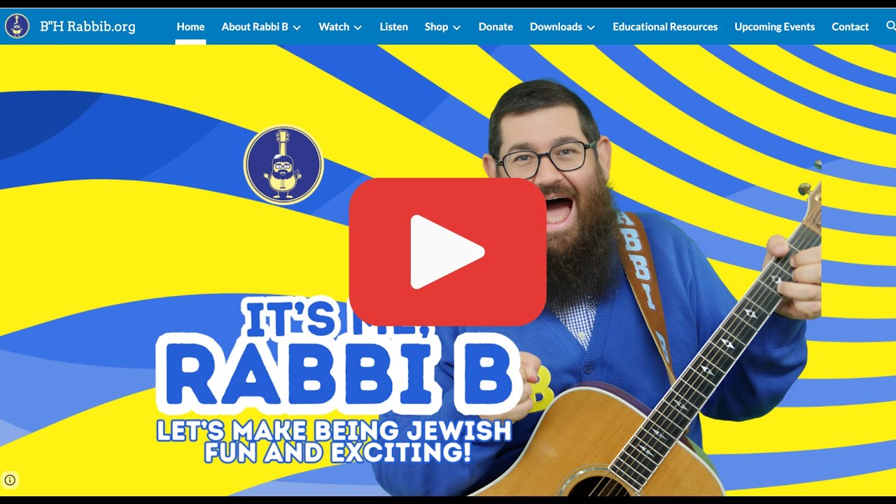 RabbiB.org Website Introduction