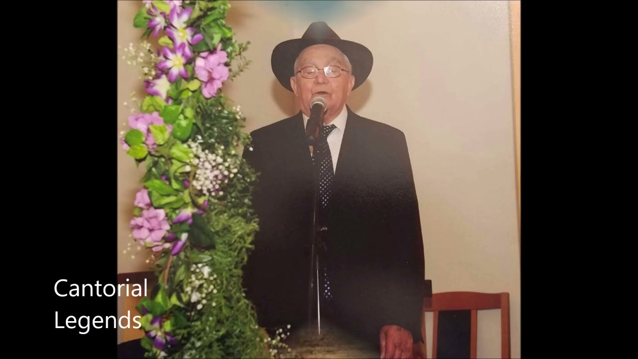 Reb Meilich Mittelman Z"L Sings "Yiddish Lider" Fin Der Heim