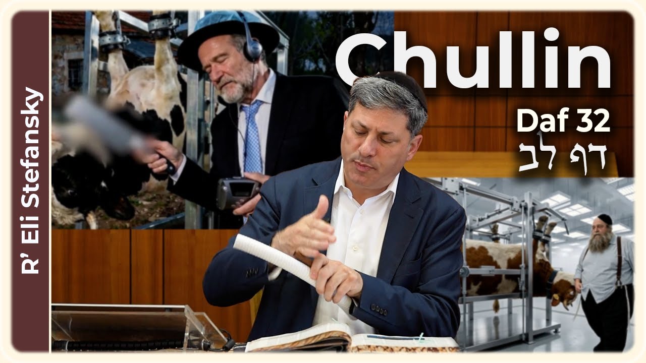 Daf Yomi Chullin Daf 32 by R' Eli Stefansky