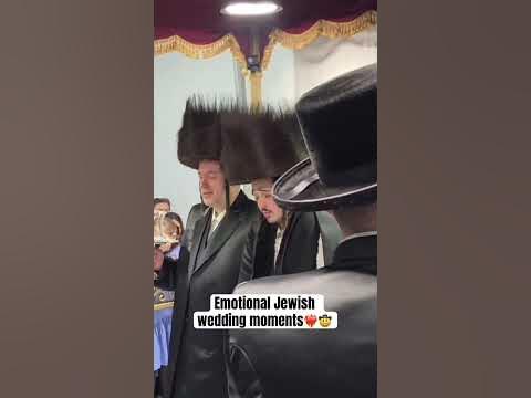 Emotional Jewish wedding moments❤️‍🔥🤠
