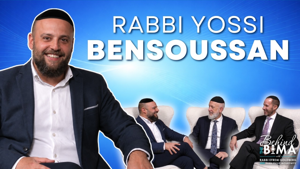 The Question We’re Not Asking Our Kids | Rabbi Yossi Bensoussan | Behind the Bima #202
