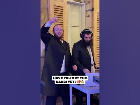 Have you met the rabbi yet?!❤️‍🔥🤠
