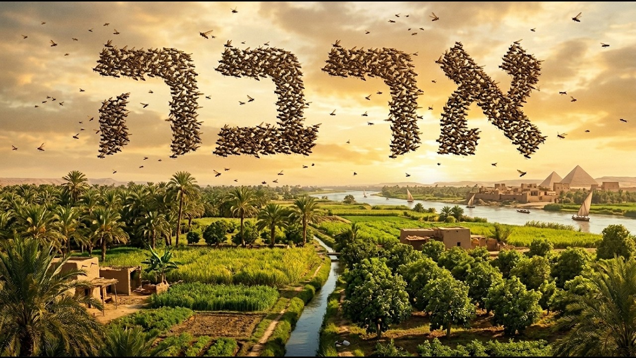 מכת ארבה – Locusts Cover Egypt | Cinematic Exodus Scene