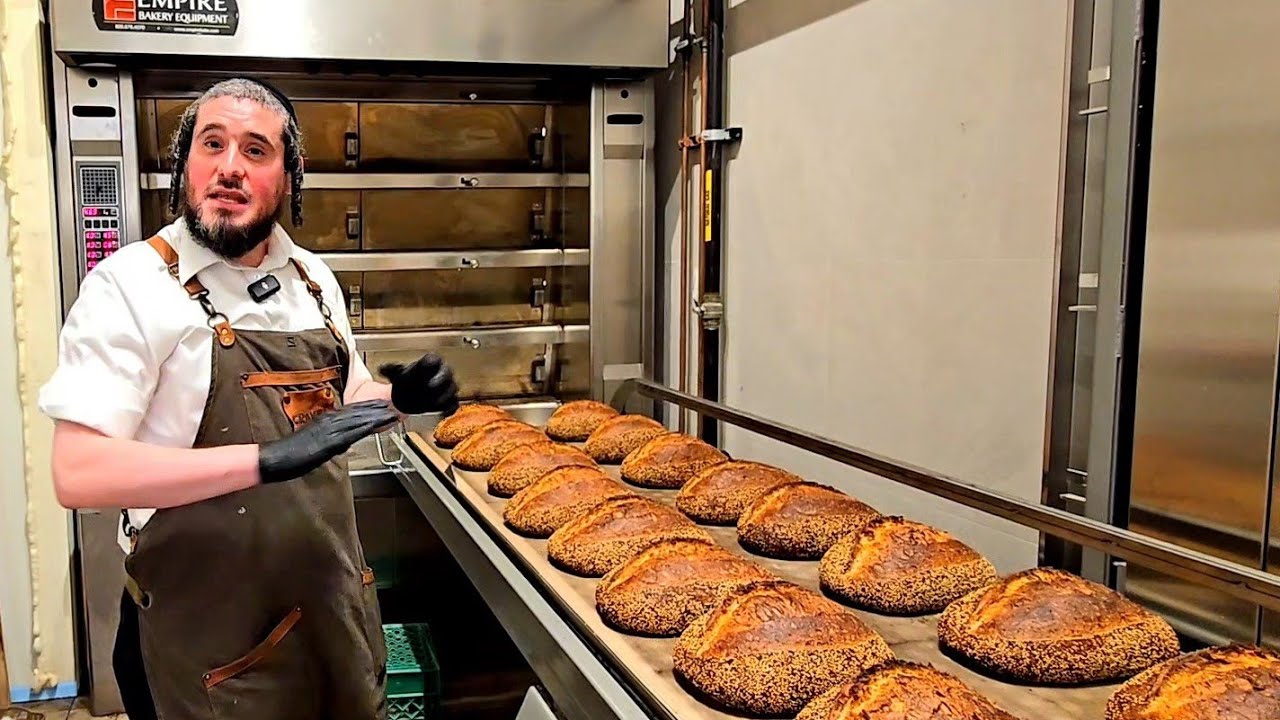 Behind the Scenes: How CRAVE Sourdough Is Made at Their New Williamsburg Location.